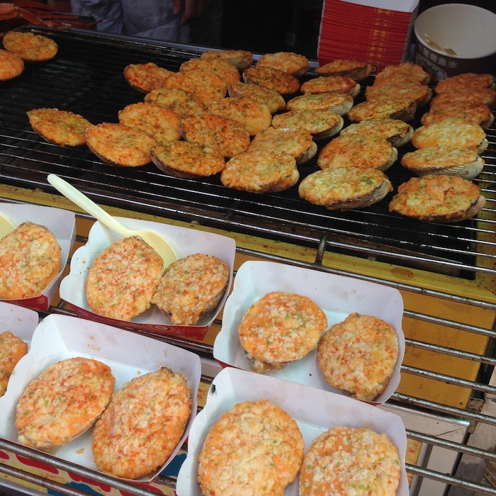 Ракушки, наполненные смесью